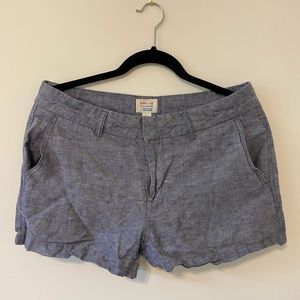Gap Chambray Khakis 3” City Short